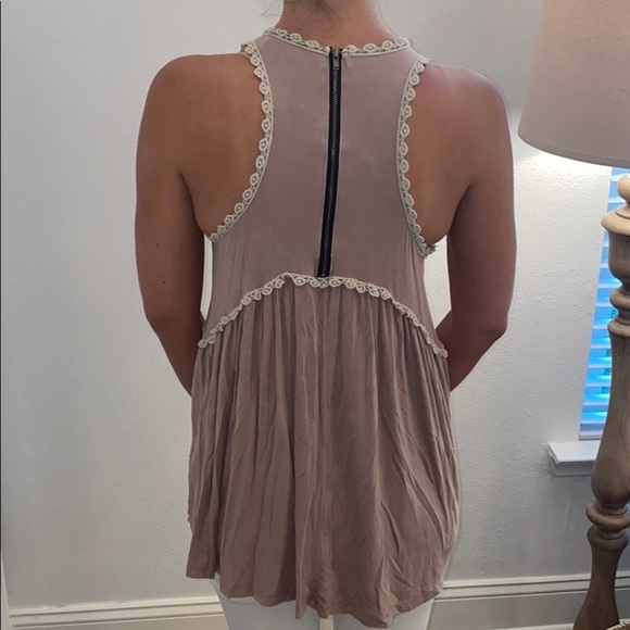 Light tie dye print tank top - Picture 5 of 5